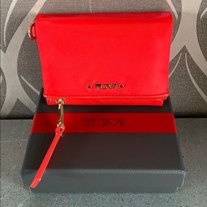 Tumi Voyageur SLG Flap Card Case Wallet